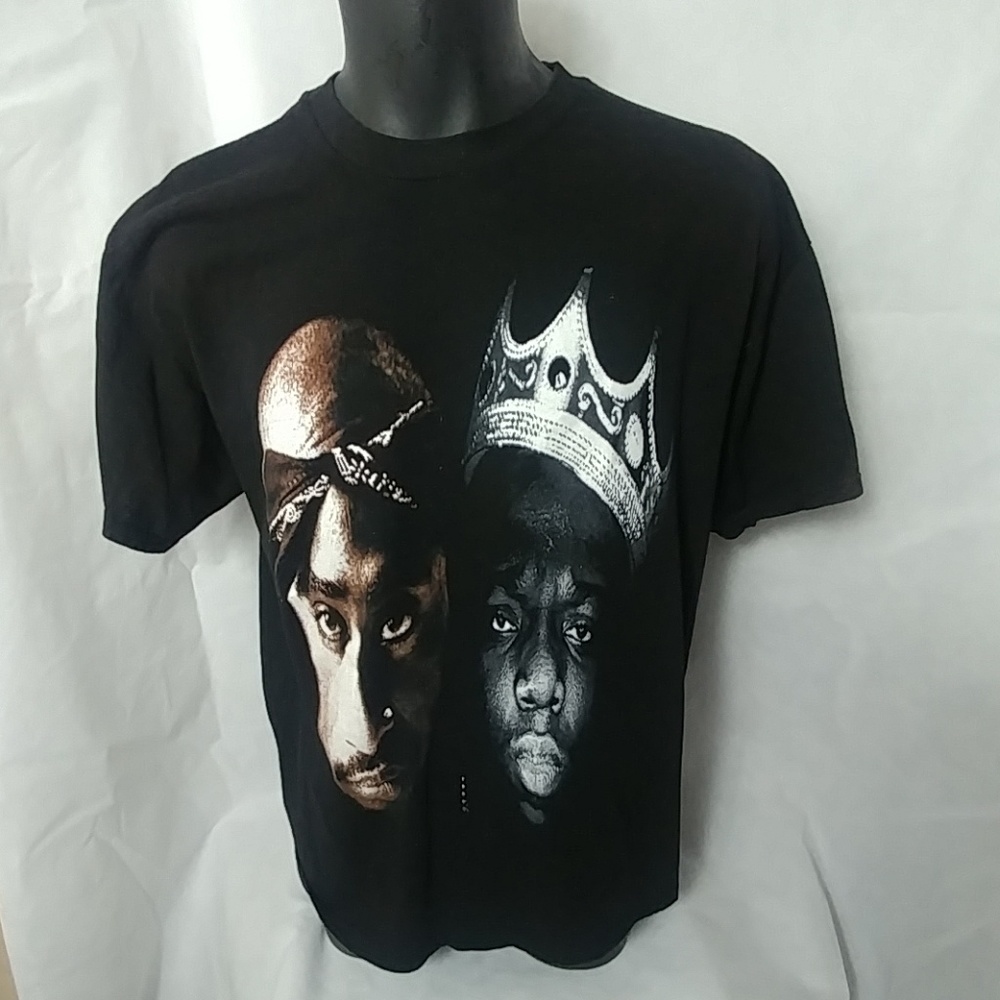 💰3/$25 Biggie Smalls Tupac Shakar Urban Wear